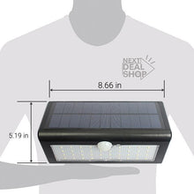 Carregar imagem no visualizador da galeria, Luz SOLAR com sensor de movimento - super brilhante, sem necessidade de fiação, Fácil instalação