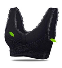 Carregar imagem no visualizador da galeria, Sutiã Push Up de renda - levanta os seios e reduz dor nas costas