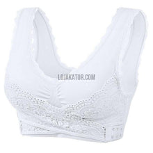 Carregar imagem no visualizador da galeria, Sutiã Push Up de renda - levanta os seios e reduz dor nas costas