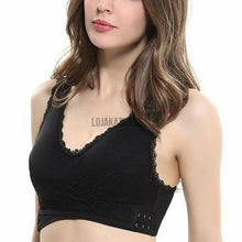 Carregar imagem no visualizador da galeria, Sutiã Push Up de renda - levanta os seios e reduz dor nas costas