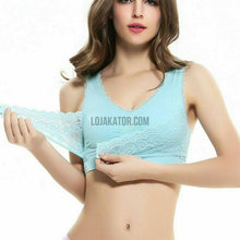 Carregar imagem no visualizador da galeria, Sutiã Push Up de renda - levanta os seios e reduz dor nas costas
